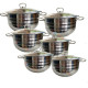 ქვაბების ნაკრები AREA 6 PCS
