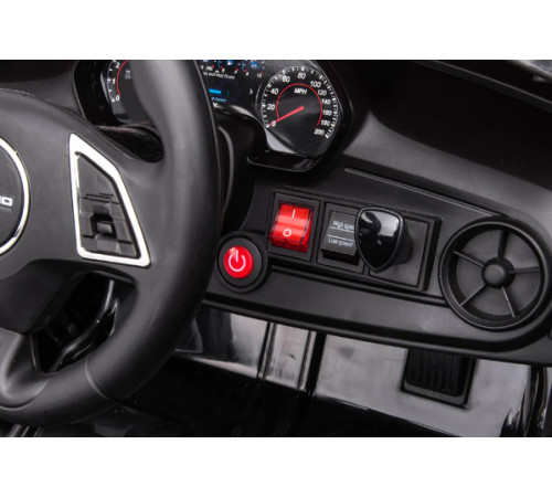 საბავშვო ელექტრო მანქანა CHEVROLET CAMARO HL 558 BLACK საბავშვო ელექტრო მანქანა CHEVROLET CAMARO HL 558 BLACK