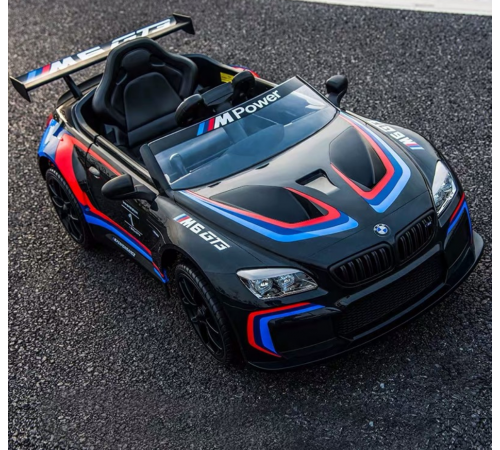 საბავშვო ელექტრო მანქანა BMW M6 GT3 BLACK საბავშვო ელექტრო მანქანა BMW M6 GT3 BLACK