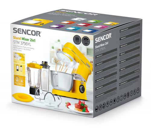 სამზარეულოს კომბაინი SENCOR STM 3756YL სამზარეულოს კომბაინი SENCOR STM 3756YL