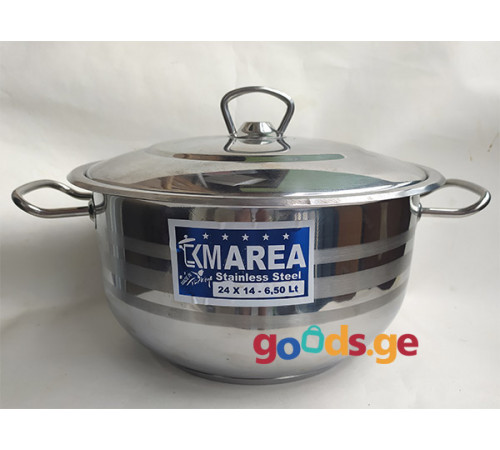 ქვაბების ნაკრები AREA 6 PCS ქვაბების ნაკრები AREA 6 PCS