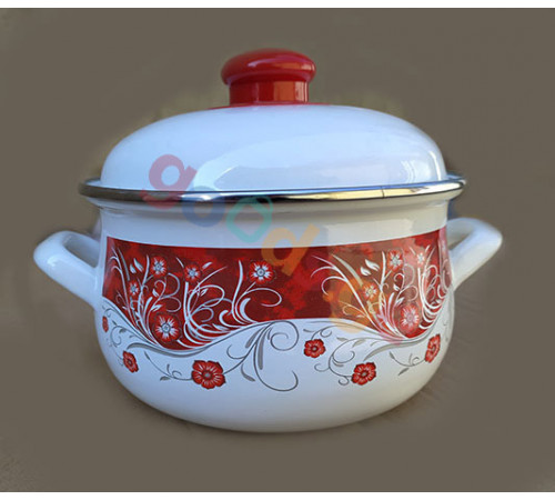 ქვაბების ნაკრები SAVASAN ENAMEL KITCHENWARES ქვაბების ნაკრები SAVASAN ENAMEL KITCHENWARES