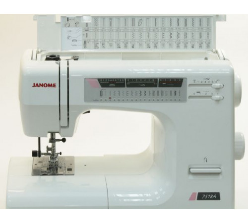 საკერავი მანქანა JANOME 7518A საკერავი მანქანა JANOME 7518A
