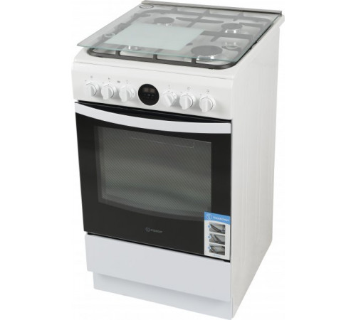 გაზის ქურა INDESIT IS5G8CHW/E გაზის ქურა INDESIT IS5G8CHW/E