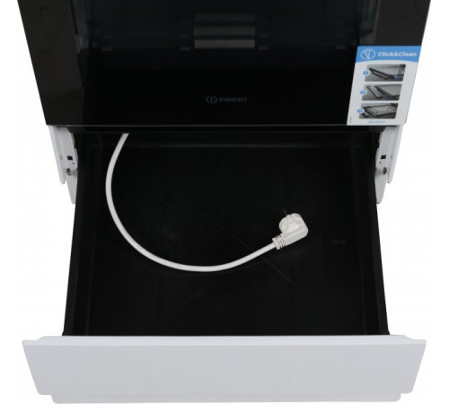 გაზის ქურა INDESIT IS5G8CHW/E გაზის ქურა INDESIT IS5G8CHW/E