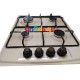 ქურის ზედაპირი LUXELL LX 412 BEIGE RUSTIK
