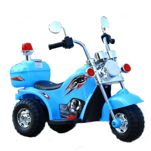 საბავშვო ელექტრო მოტოციკლი P95 BLUE