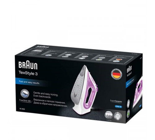 უთო BRAUN Texstyle 3 SI3030PU უთო BRAUN Texstyle 3 SI3030PU