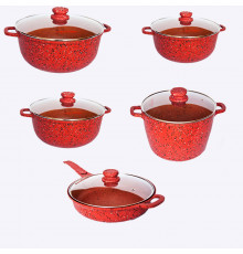 ქვაბების ნაკრები PRIMA GERMANY 5 PCS