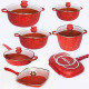 ქვაბების ნაკრები PRIMA GERMANY 7 PCS