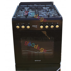 გაზის ქურა ITIMAT 6020T BLACK