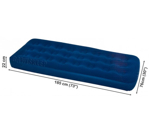 გასაბერი ლეიბი BESTWAY 67001N (188x99x22სმ) გასაბერი ლეიბი BESTWAY 67001N (188x99x22სმ)