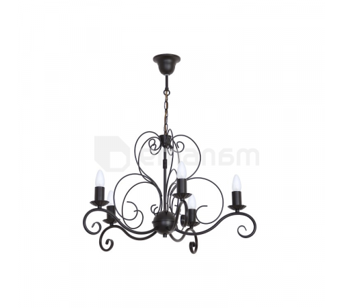 ჭაღი Luminex Mauro 5781 E14 5x MAX 60W ჭაღი Luminex Mauro 5781 E14 5x MAX 60W