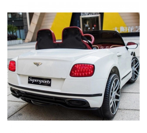 საბავშვო ელექტრო მანქანა BENTLEY JE1155 WHITE საბავშვო ელექტრო მანქანა BENTLEY JE1155 WHITE