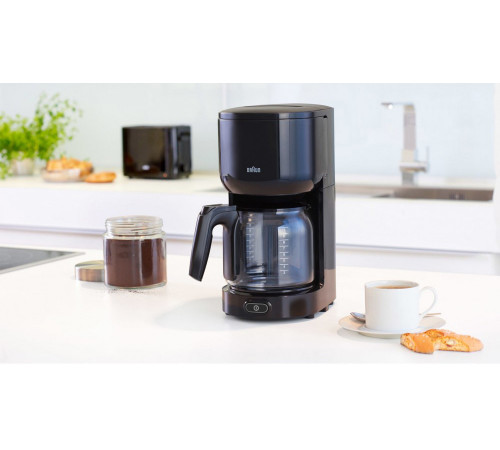 ყავის მადუღარა BRAUN PurEase KF3120BK ყავის მადუღარა BRAUN PurEase KF3120BK