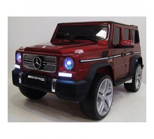 საბავშვო ელექტრო მანქანა MERCEDES BENZ G65 AMG Tuning RED საბავშვო ელექტრო მანქანა MERCEDES BENZ G65 AMG Tuning RED