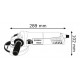 კუთხსაჭრელი BOSCH GWS 22-230 H