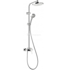 შემრევი + საშხაპის კომპლექტი Hansgrohe Showerpipe Verso 220 27232000