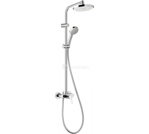 შემრევი + საშხაპის კომპლექტი Hansgrohe Showerpipe Verso 220 27232000 შემრევი + საშხაპის კომპლექტი Hansgrohe Showerpipe Verso 220 27232000