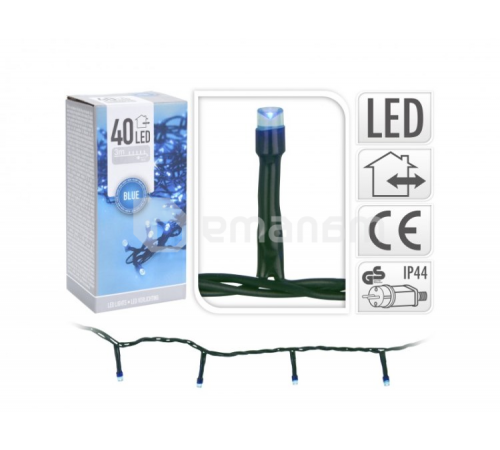 გირლანდა საახალწლო AX8402500 40 blue led ნათურა გირლანდა საახალწლო AX8402500 40 blue led ნათურა