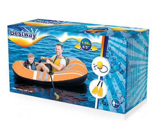 გასაბერი ნავი BESTWAY 61062