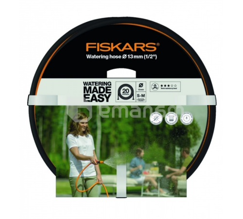 შლანგი Fiskars 1023645 1/2" Q3 20 მ შლანგი Fiskars 1023645 1/2" Q3 20 მ
