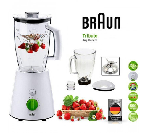 ბლენდერი BRAUN JB3010WH ბლენდერი BRAUN JB3010WH