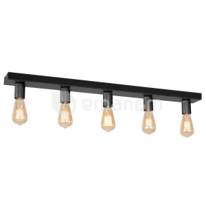 ჭაღი Luminex Filo 1313 5x60W E27 შავი