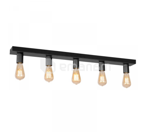 ჭაღი Luminex Filo 1313 5x60W E27 შავი ჭაღი Luminex Filo 1313 5x60W E27 შავი