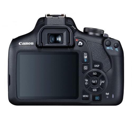 ციფრული კამერა Canon EOS 2000D Black + Lens EF-S 18-55 IS II ციფრული კამერა Canon EOS 2000D Black + Lens EF-S 18-55 IS II