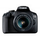 ციფრული კამერა Canon EOS 2000D Black + Lens EF-S 18-55 IS II