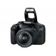 ციფრული კამერა Canon EOS 2000D Black + Lens EF-S 18-55 IS II