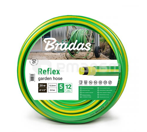 შლანგი მოსარწყავი BRADAS REFLEX 3/4" 25 მ WFR3/425 შლანგი მოსარწყავი BRADAS REFLEX 3/4" 25 მ WFR3/425