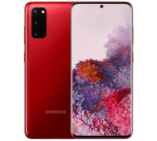 მობილური ტელეფონი SAMSUNG Galaxy S20 8GB/128GB LTE Duos Red G980F მობილური ტელეფონი SAMSUNG Galaxy S20 8GB/128GB LTE Duos Red G980F