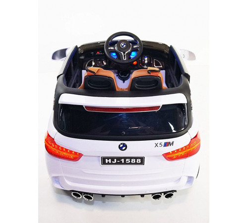 ელექტრო მაქნანა BMW X5 HJ1588 WHITE ელექტრო მაქნანა BMW X5 HJ1588 WHITE