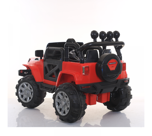 საბავშვო ელექტრო მანქანა JEEP BLK 8188 RED საბავშვო ელექტრო მანქანა JEEP BLK 8188 RED