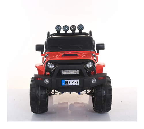 საბავშვო ელექტრო მანქანა JEEP BLK 8188 RED საბავშვო ელექტრო მანქანა JEEP BLK 8188 RED