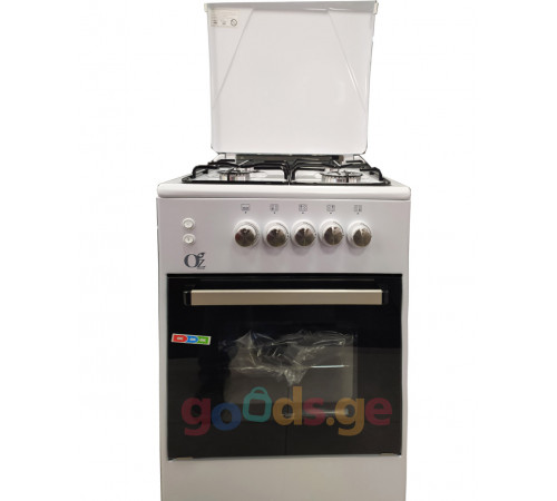 გაზის ქურა OZ OG 5040 W OVEN GAS გაზის ქურა OZ OG 5040 W OVEN GAS