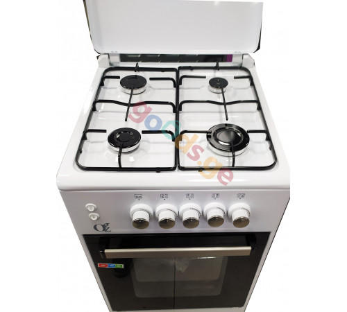 გაზის ქურა OZ OG 5040 W OVEN GAS გაზის ქურა OZ OG 5040 W OVEN GAS