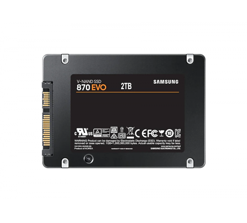 მყარი დისკი 2TB Samsung SSD 870 EVO (MZ-77E2T0BW) მყარი დისკი 2TB Samsung SSD 870 EVO (MZ-77E2T0BW)
