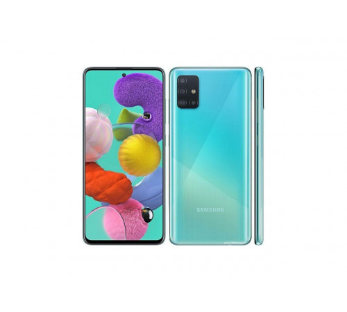 მობილური ტელეფონი SAMSUNG A515F Galaxy A51 6GB/128GB LTE Duos Blue მობილური ტელეფონი SAMSUNG A515F Galaxy A51 6GB/128GB LTE Duos Blue