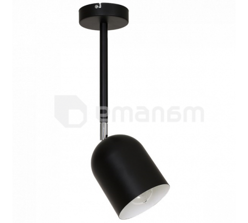 ჭაღი Luminex Bevin black 5551 1xE27/60W ჭაღი Luminex Bevin black 5551 1xE27/60W