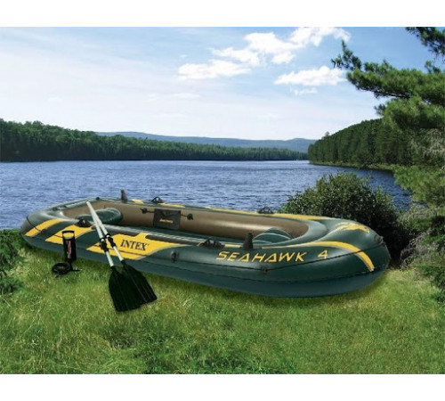 გსაბერი ნავი INTEX SEAHAWK4 68351 გსაბერი ნავი INTEX SEAHAWK4 68351