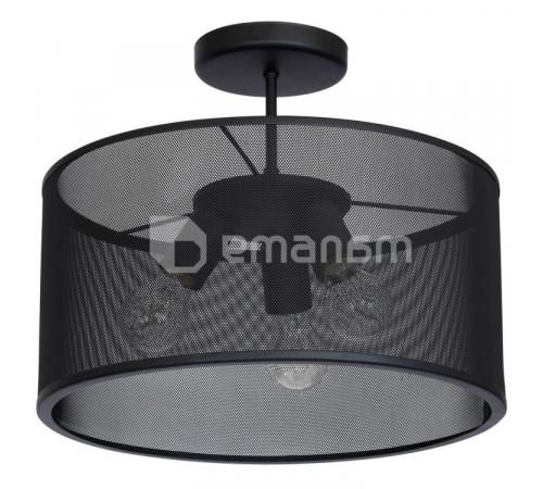ჭაღი Luminex Felix 8174 3x60W E27 შავი ჭაღი Luminex Felix 8174 3x60W E27 შავი