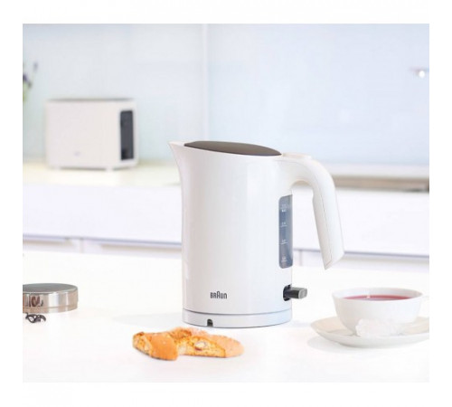 ელექტრო ჩაიდანი BRAUN PurEase WK3100WH ელექტრო ჩაიდანი BRAUN PurEase WK3100WH