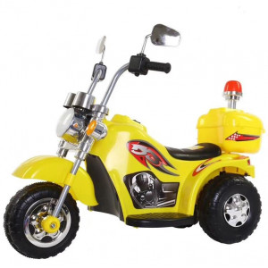 საბავშვო ელექტრო მოტოციკლი P95 YELLOW