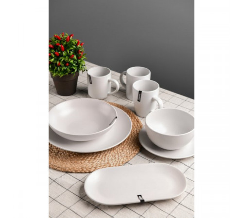 თეფშების ნაკრებები 12 პერსონა ARDESTO LUCCA WHITE 38 PCS თეფშების ნაკრებები 12 პერსონა ARDESTO LUCCA WHITE 38 PCS