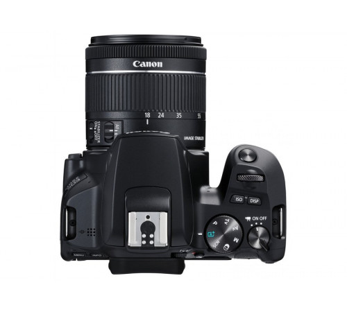 ციფრული კამერა Canon EOS 250D Black + Lens EF-S 18-55 DC III
