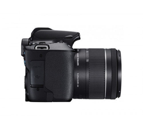 ციფრული კამერა Canon EOS 250D Black + Lens EF-S 18-55 DC III