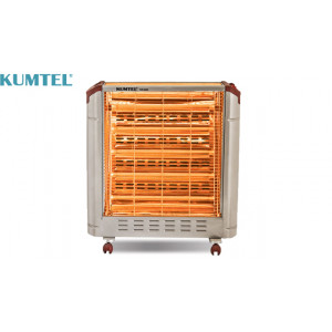 ელექტრო გამათბობელი KUMTEL KS-2860 Grey EL. HEATER/black